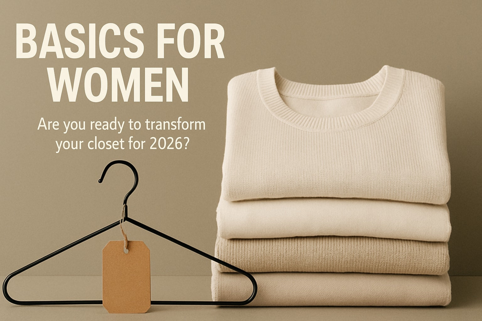10 Essential Basics for Women to Elevate Your 2026 Wardrobe