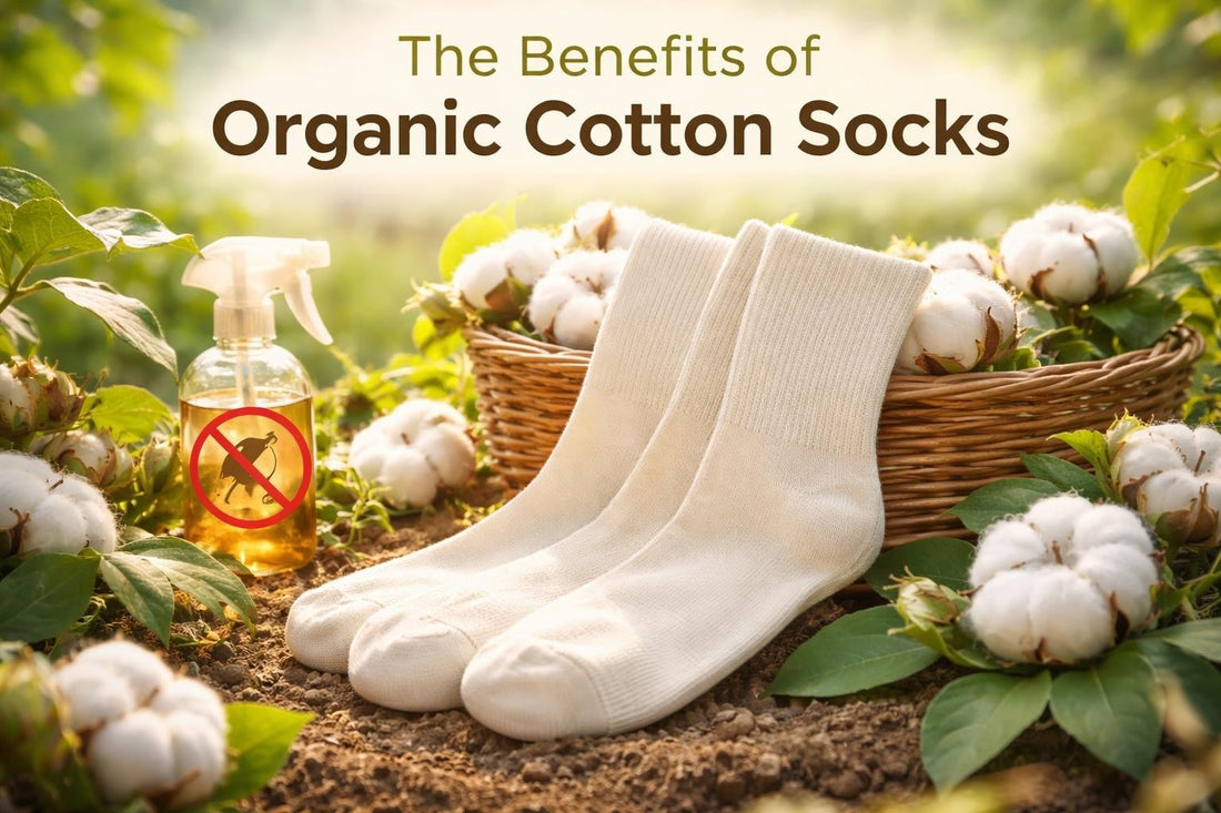 Organic Cotton Crew Socks: Comfort Meets Sustainability