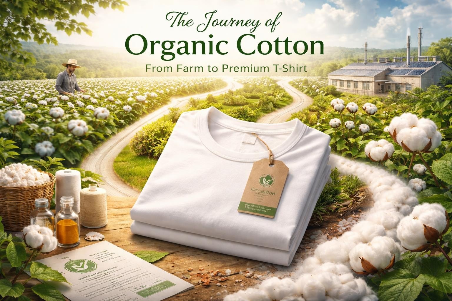 Organic Cotton Tees: Sustainable Comfort for Modern Men