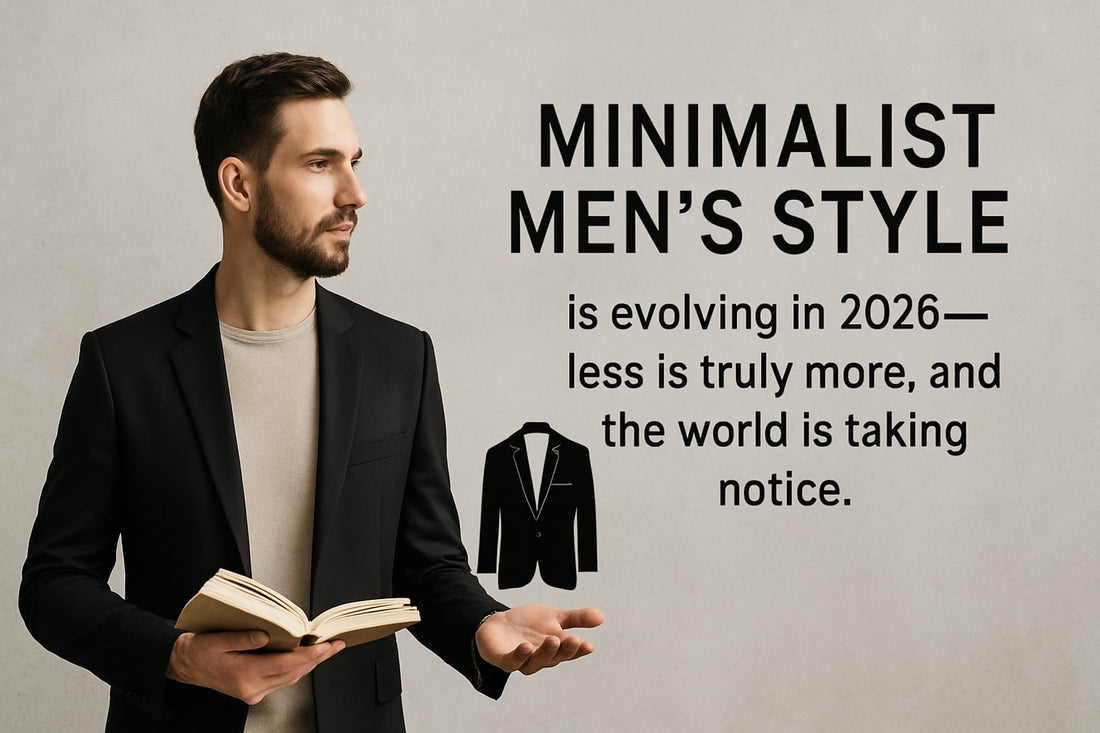 The Expert Guide to Minimalist Mens Style in 2026