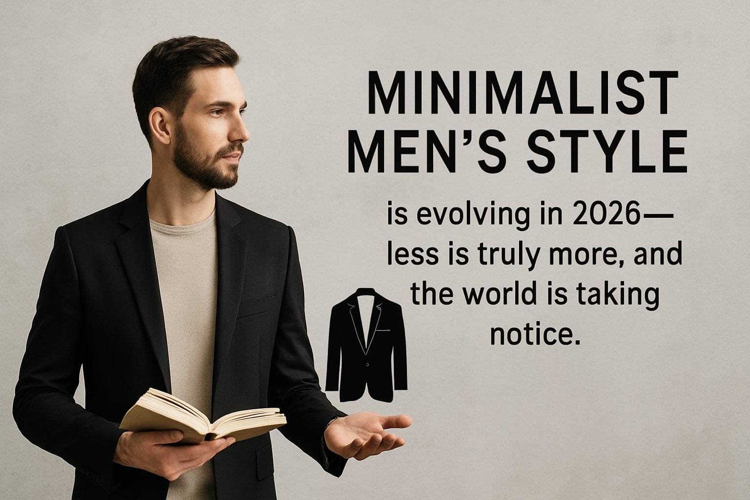 The Expert Guide to Minimalist Mens Style in 2026
