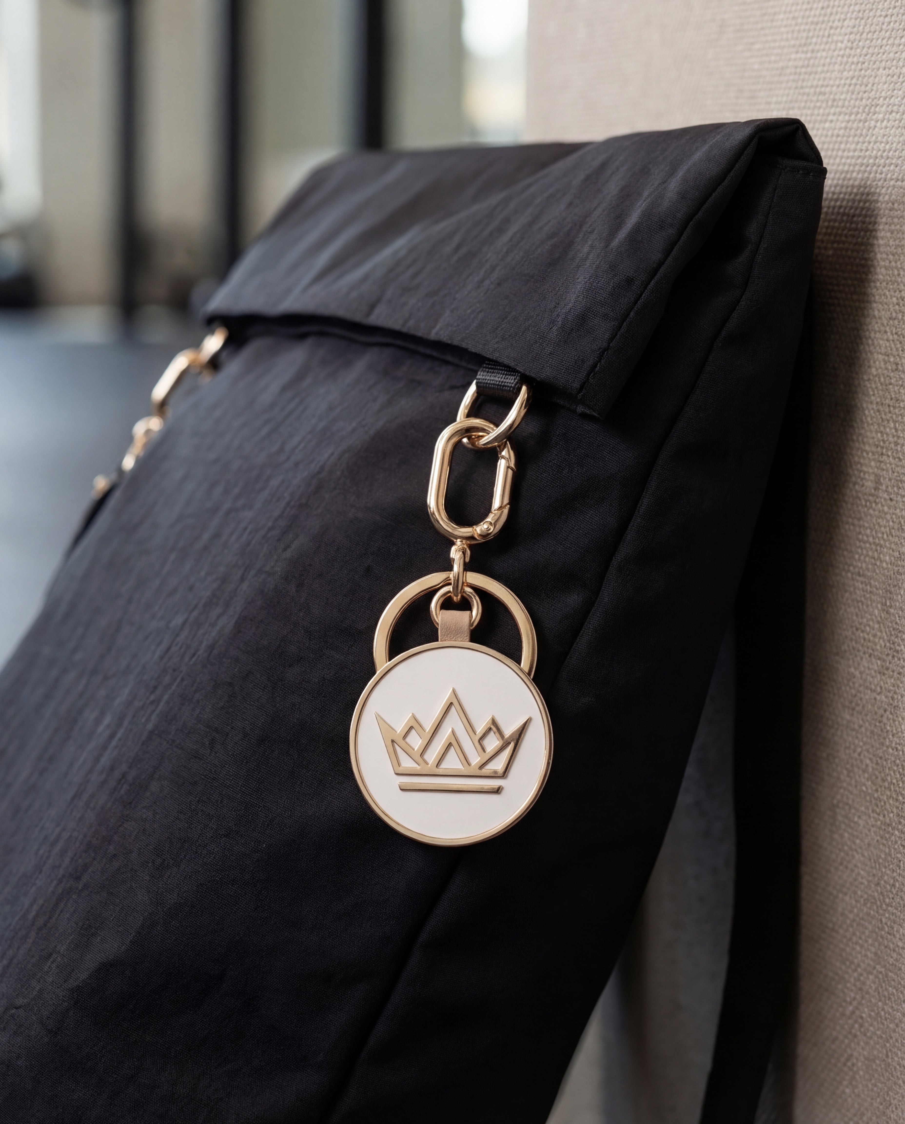 Konquer Crown Keychain