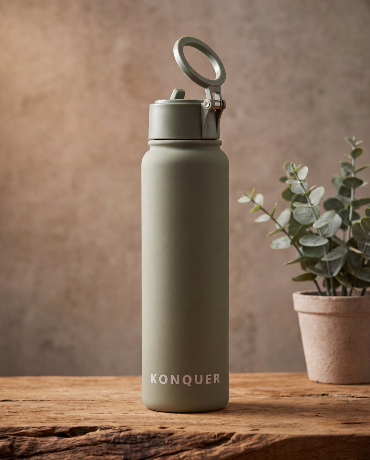 Konquer Magnetisk Vannflaske 650 ml